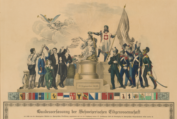 Die Bundesverfassung von 1848.