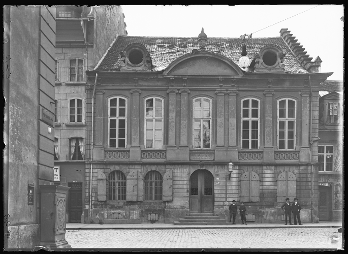 Fassade vor 1905